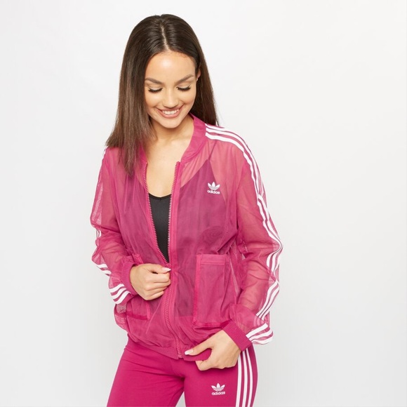 adidas sheer track jacket